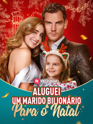 Capa da novela Aluguei um marido bilionário para o Natal