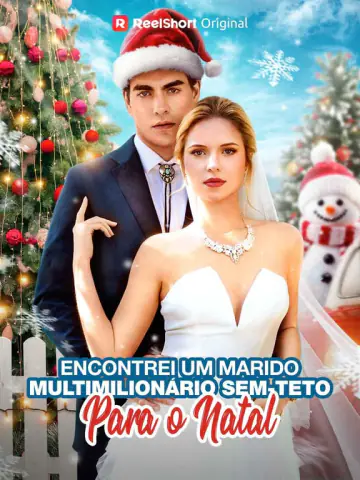Capa da novela Encontrei um Marido Multimilionário Sem-teto para o Natal
