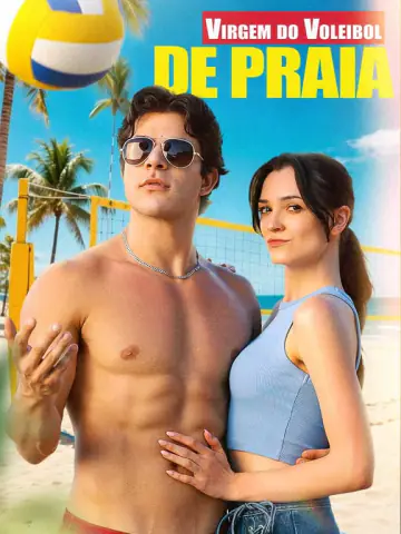 Capa da novela Virgem do Voleibol de Praia